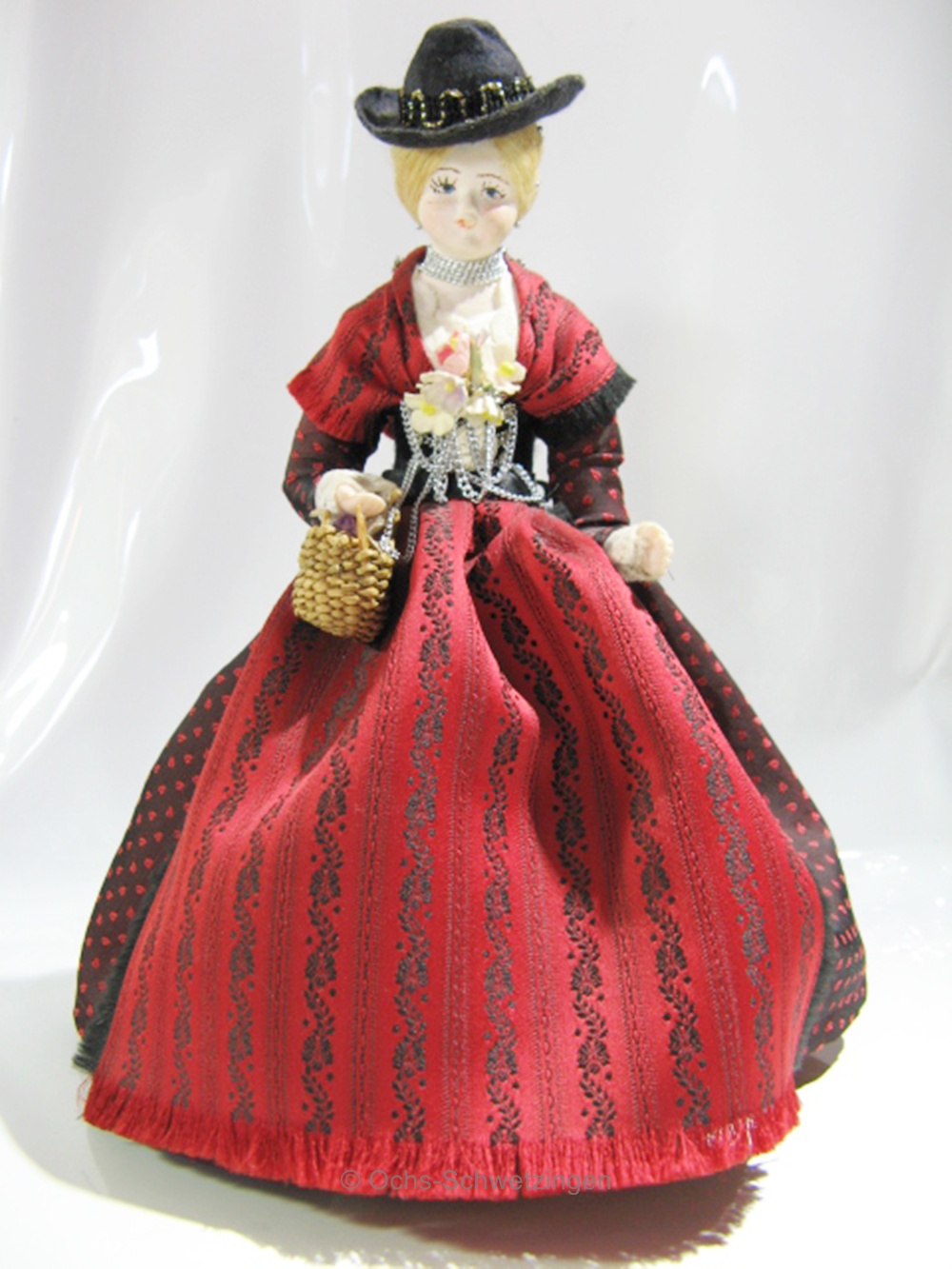   Dirndl   Bayerischer Puppenbazar `Isartal` Handarbeit ca.26 cm  